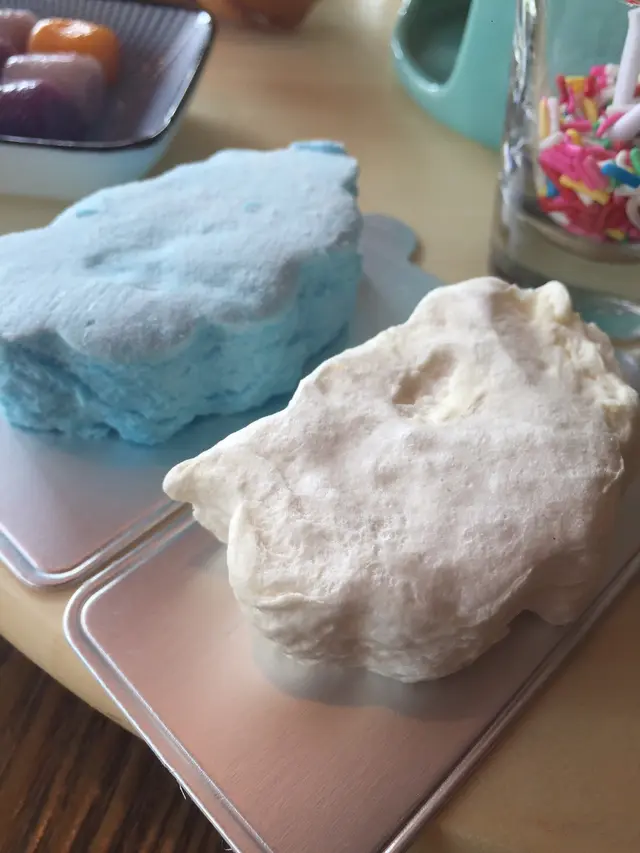 自家製藍白雲棉花糖