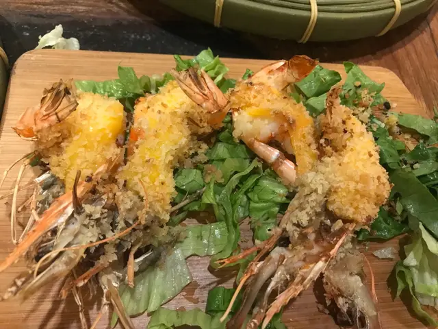 牛油芝士焗明蝦