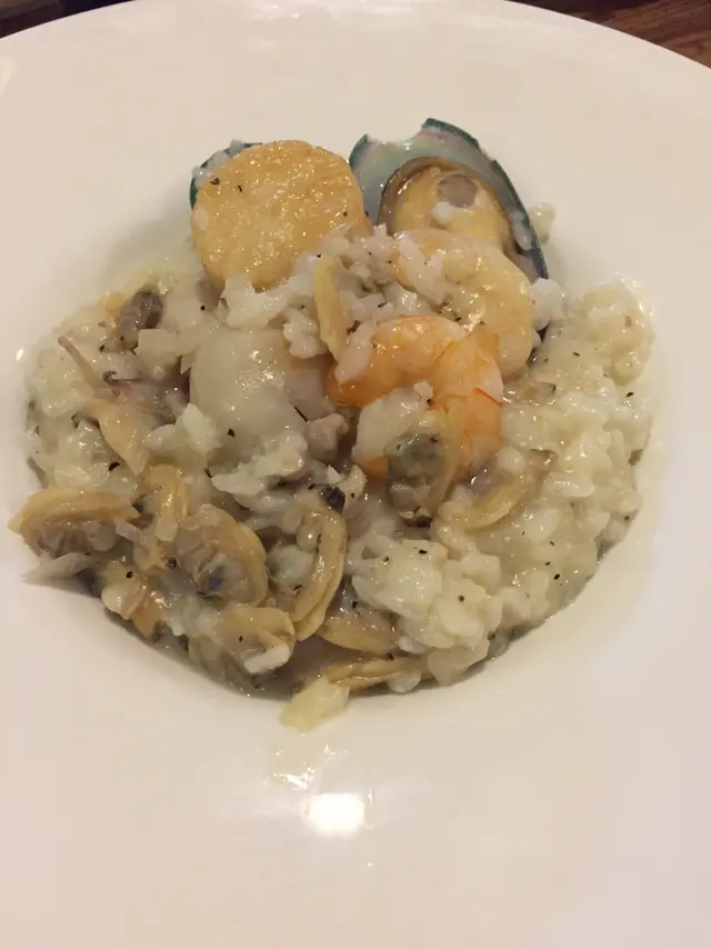 白酒海鮮意大利飯