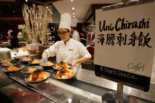 驚喜一:海膽刺身飯
