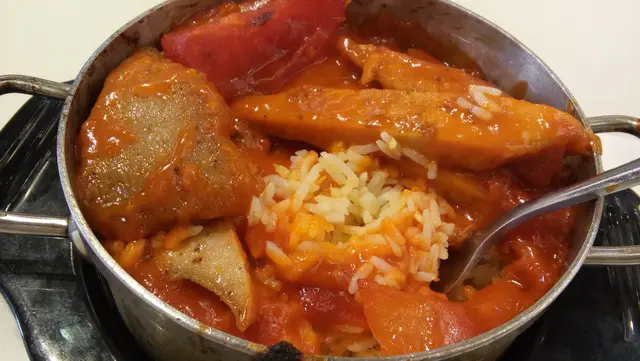 香煎厚切豬柳蕃茄焗飯