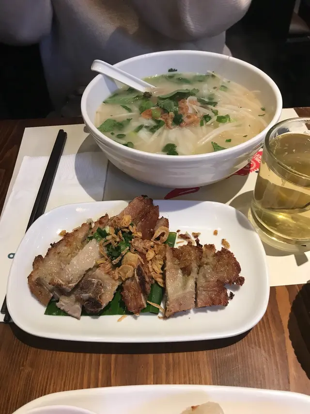 有點乾的香茅豬扒河