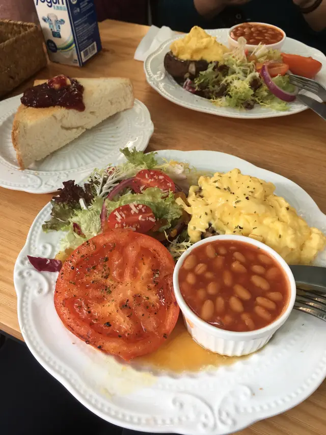 素食all  day  breakfast  