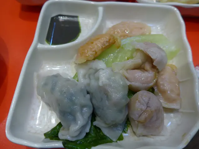 三餃齊下（豬肉丶魚皮丶自家製韮菜餃）