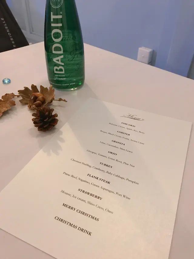 聖誕menu