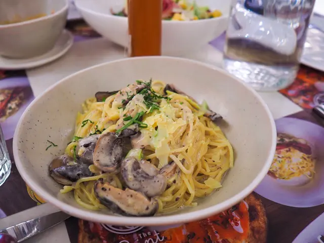 露筍野菌黑松露carbonara 意粉