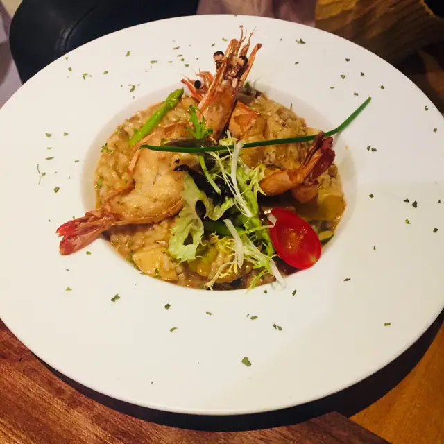 龍蝦汁大蝦意大利飯