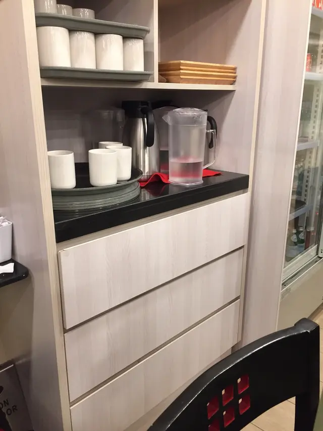 後面就係水機  通道窄