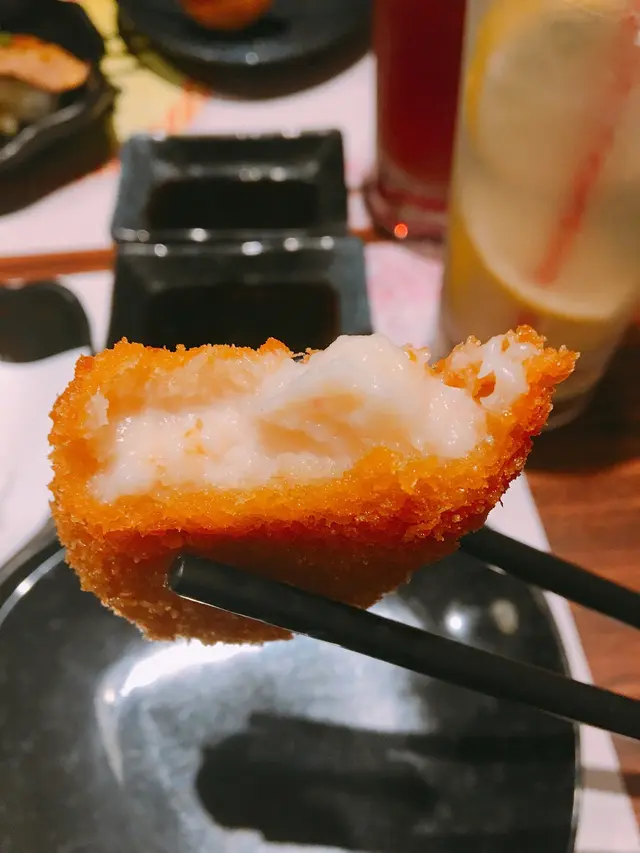 忌廉蟹薯餅