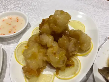 蜜柚西檸汁蝦球