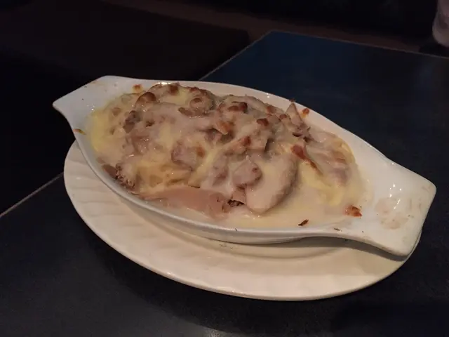 芝士焗吞拿魚天使麵