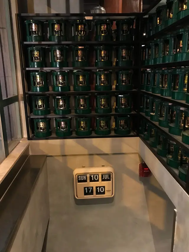 一排排的火水爐