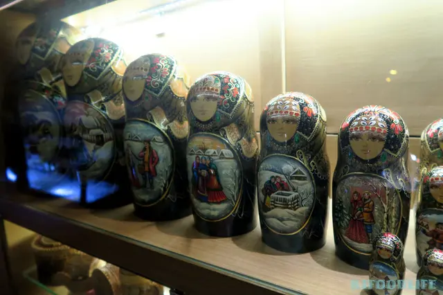 唔同既俄羅斯公仔，由細至大都有