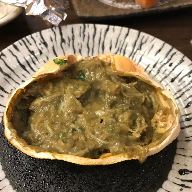 蟹蓋蟹肉蟹膏燒 (每隻)