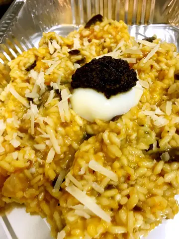 烤南瓜黑松露意大利饭 