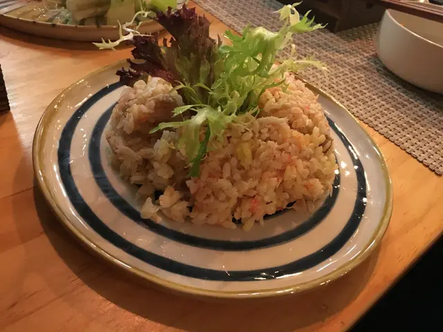 明太子蟹肉炒飯