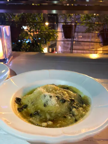 Soft Duck Egg Raviolo
