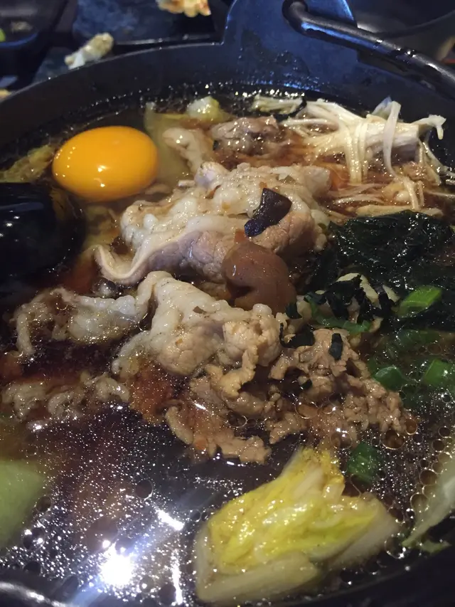 牛肉壽喜燒