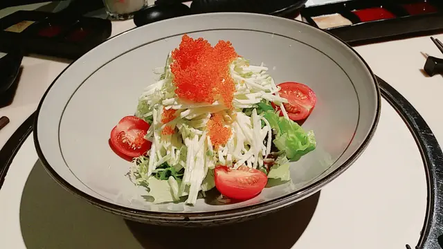 日本青蘋果蟹籽沙律