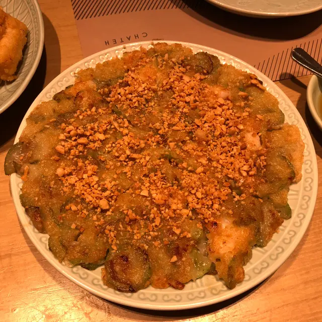鮮蝦水瓜烙