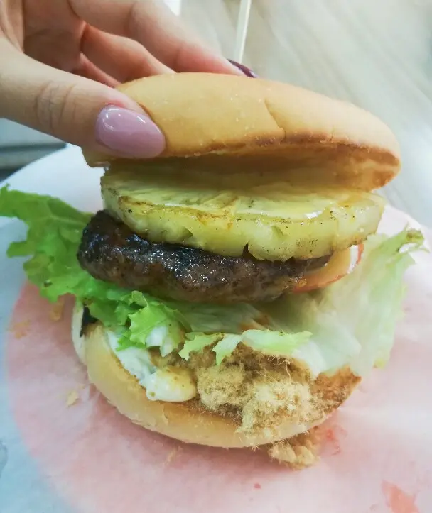 蜜糖芥末菠蘿豬堡