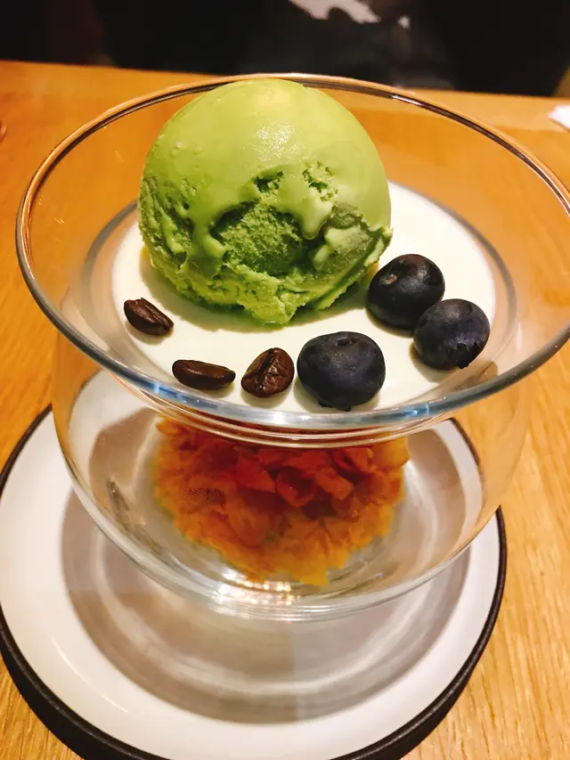 意大利特濃咖啡配抹茶雪糕