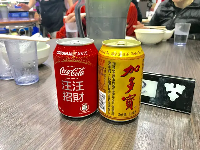 加多寶$14，汽水$12