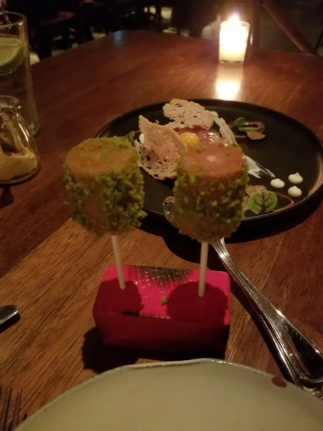 fois gras lollipops