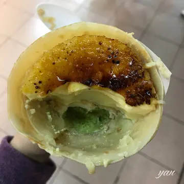 焦糖燉蛋雪糕班戟