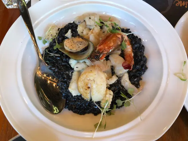 海鮮墨汁意大利飯