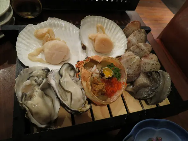 浜燒盛合+黃金蟹膏甲羅燒