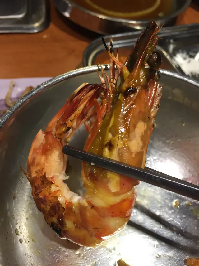 蠔食雜錦八爪魚套餐: 大蝦