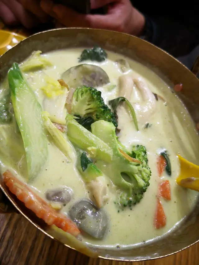 青咖哩雜菜