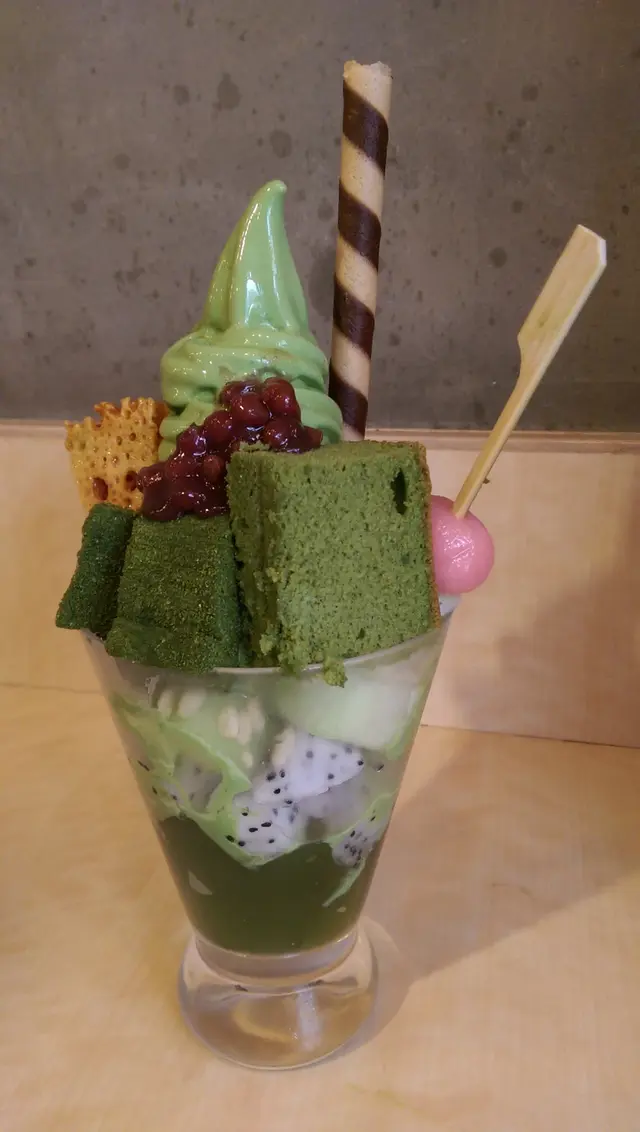 日式精選抹茶芭菲