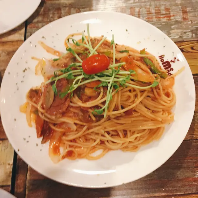 意式辣肉腸意粉