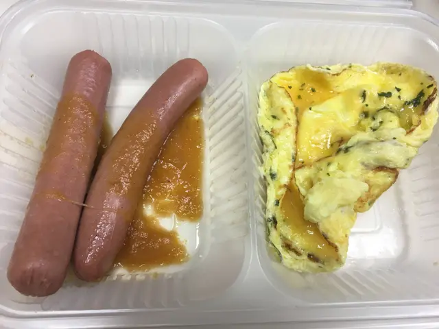 牛乳炒滑蛋餐