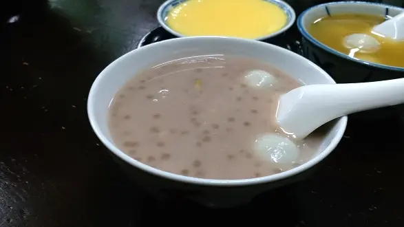 芋蓉蓮子西米露(加湯圓)