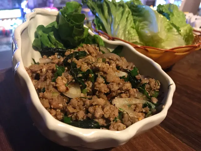 肉碎生菜包豬
