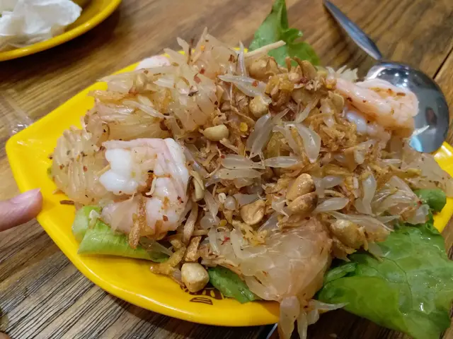 泰式鮮蝦柚子沙律