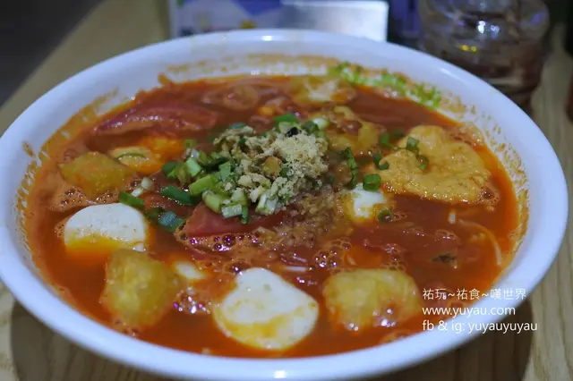 新鮮蕃茄蟹肉檬粉