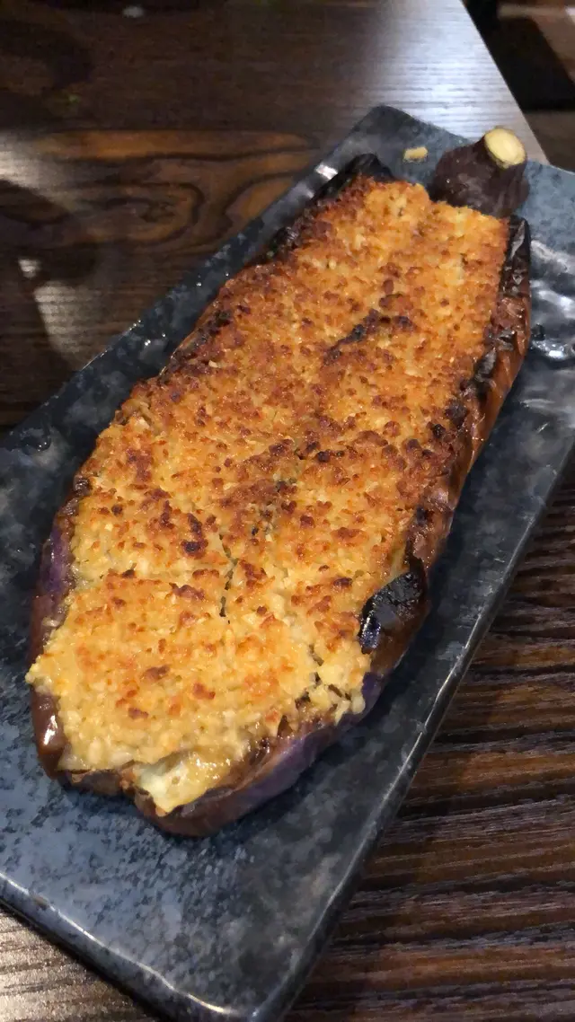 蒜香燒原隻茄子