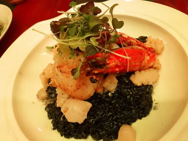 海鮮墨汁意大利飯