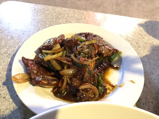 味道幾好，牛肉味差d，有d梘味腌過隆