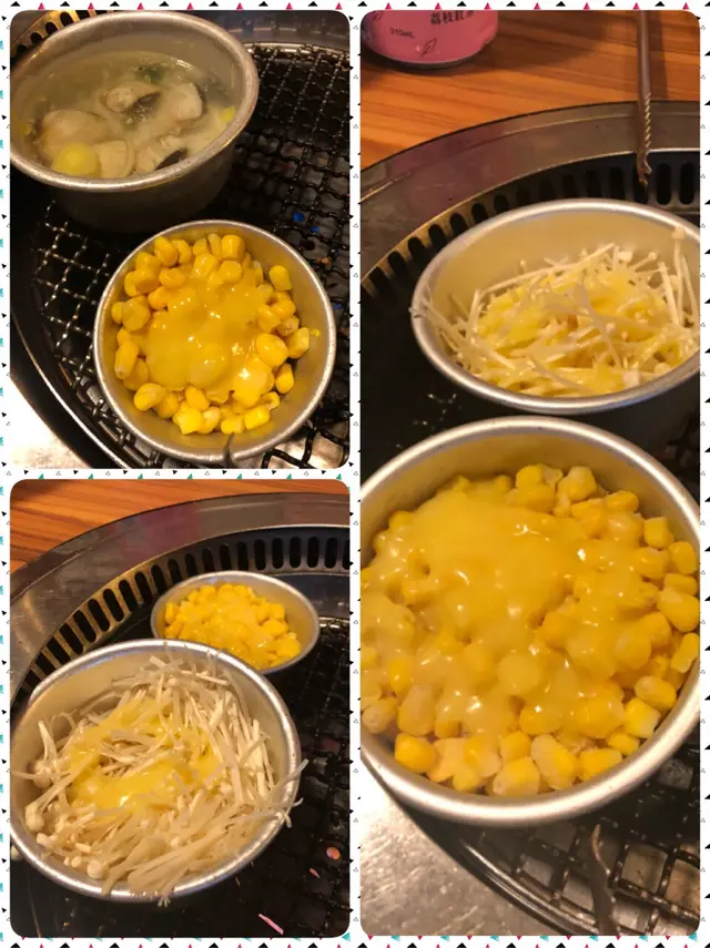 牛油粟米,牛油金菇