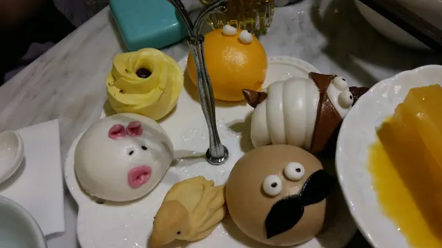 黎呢到目的都係為打卡，一盤有齊好幾種打卡神器，味道還好，但造型可愛