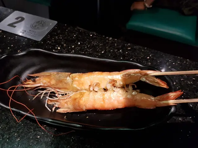 鹽燒活海蝦