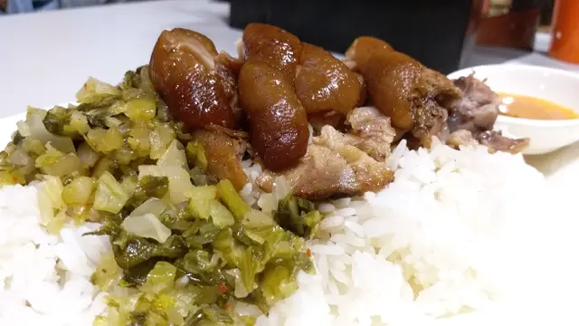 泰式鹵豬脾飯