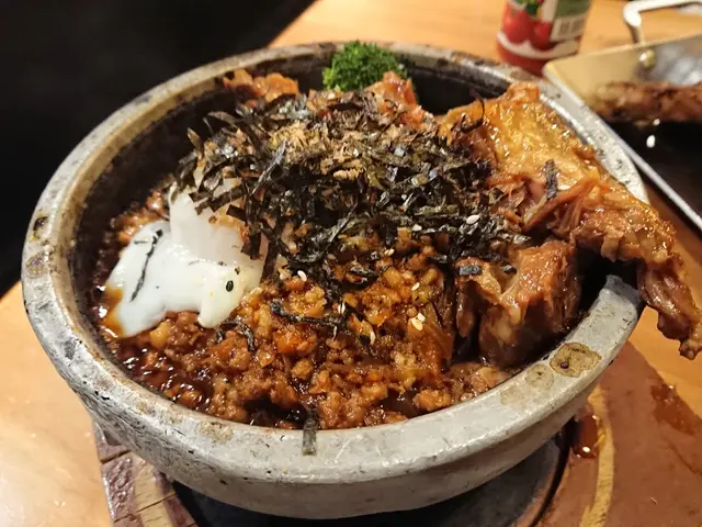 和風生恙豚肉豬軟骨石窩飯