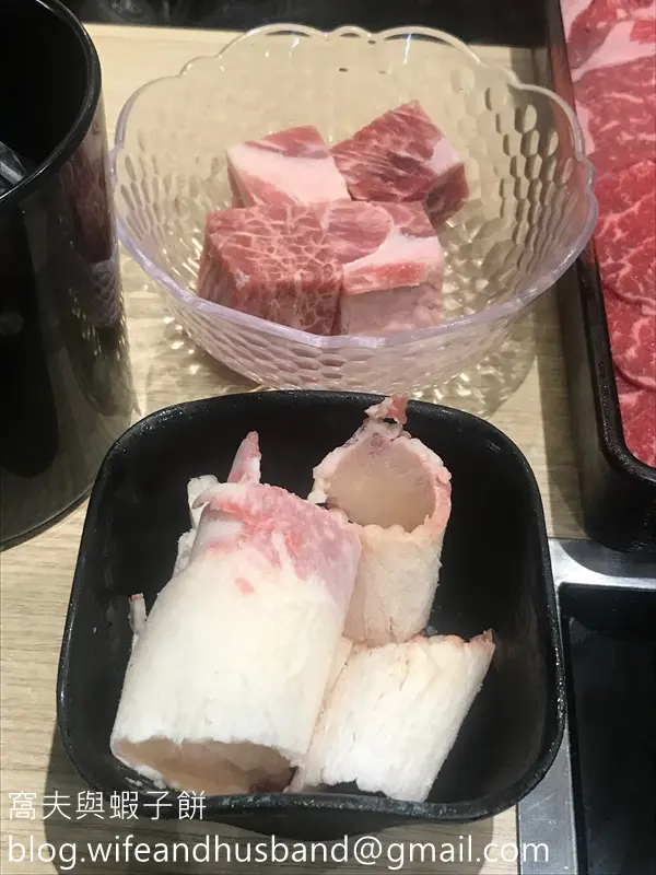牛白肉與牛柳粒