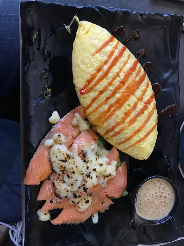 沒看過熟了的煙三文魚。。。